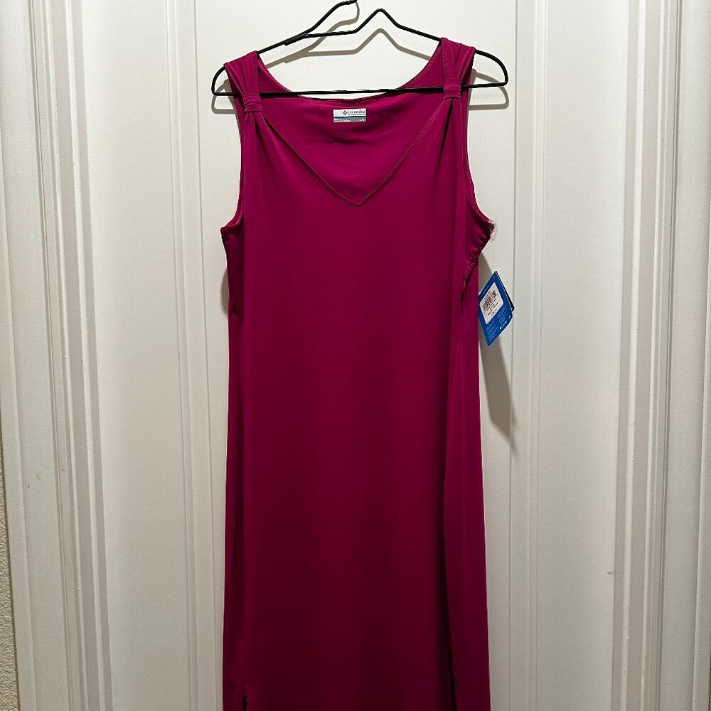 Columbia Womens Sun Dress L Pink
